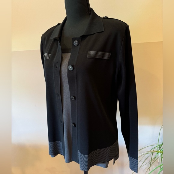 Exclusively Misook Cardigan and Tank Set Small - Picture 1 of 11